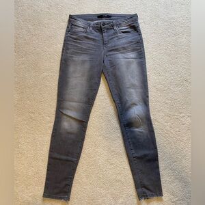 Joe’s Jeans Skinny Ankle Gray Jeans, Size 27